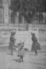 Children playing with skipping rope