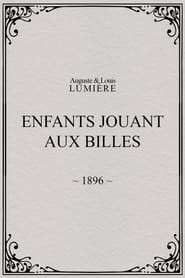 Enfants jouant aux billes