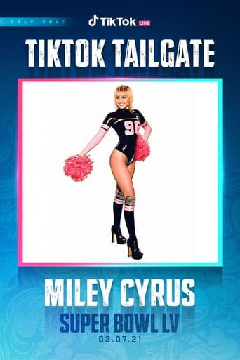 Miley Cyrus live at the Super Bowl #TikTokTailgate