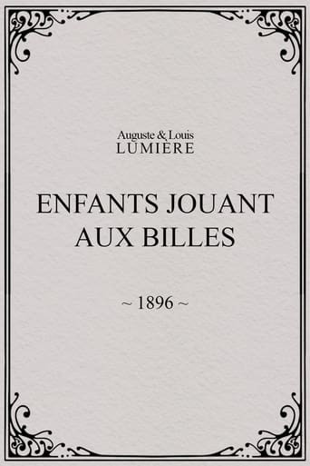 Enfants jouant aux billes