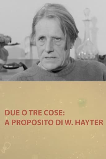 Due o tre cose: a proposito di W. Hayter