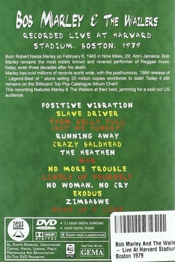 Bob Marley & The Wailers - Live At Harvard Stadium, Boston, 1979