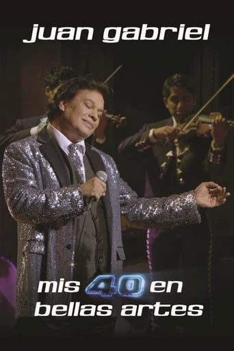 Juan Gabriel: Mis 40 en Bellas Artes