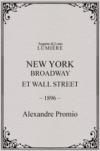 New York, Broadway and Wall Street