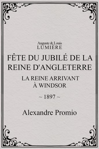 Fête du jubilé de la reine d'Angleterre : la reine arrivant à Windsor