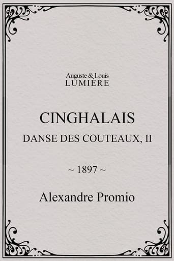 Cinghalais : danse des couteaux, II