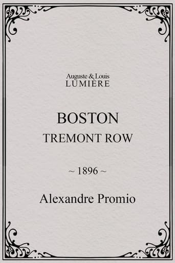 Boston, Tremont row