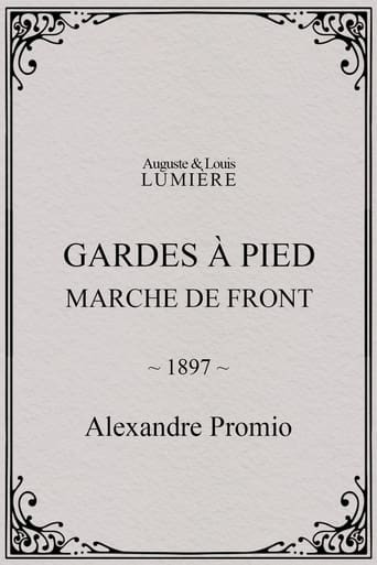 Gardes à pied : marche de front