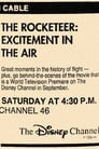 Rocketeer: Excitement in the air