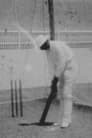 Prince Ranjitsinhji Practising Batting in the Nets