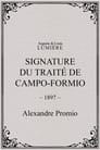 Signature du traité de Campo-Formio