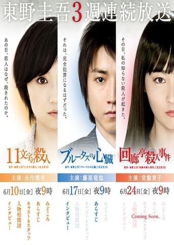 Keigo Higashino 3-week drama SP series Season 1